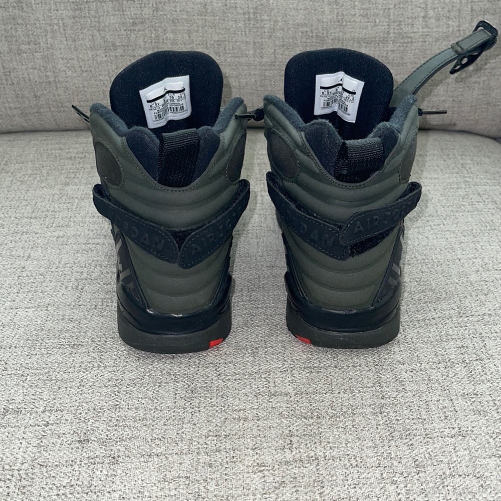 Jordan 8 olive green take flight gs